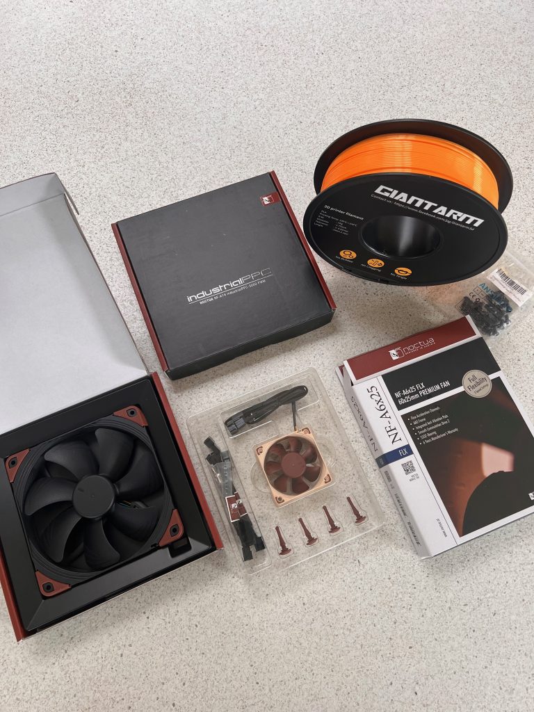 Nye kølefans for S9 spaceheater for mindre støj